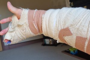 Pants, socks and gowns